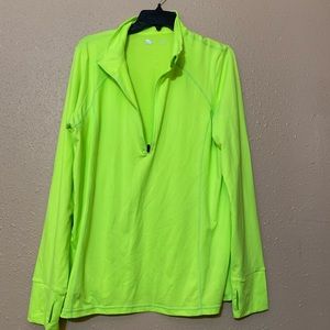 Neon Green running Jacket